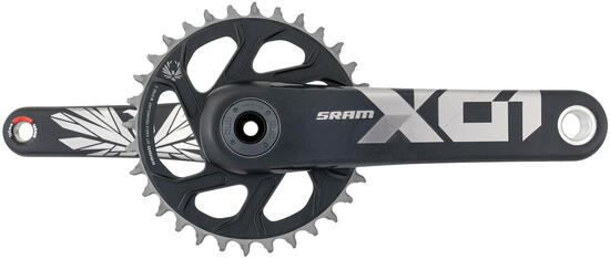Sram crankstel x01 eagle crankset x01 eagle 32t super boost+ 165mm