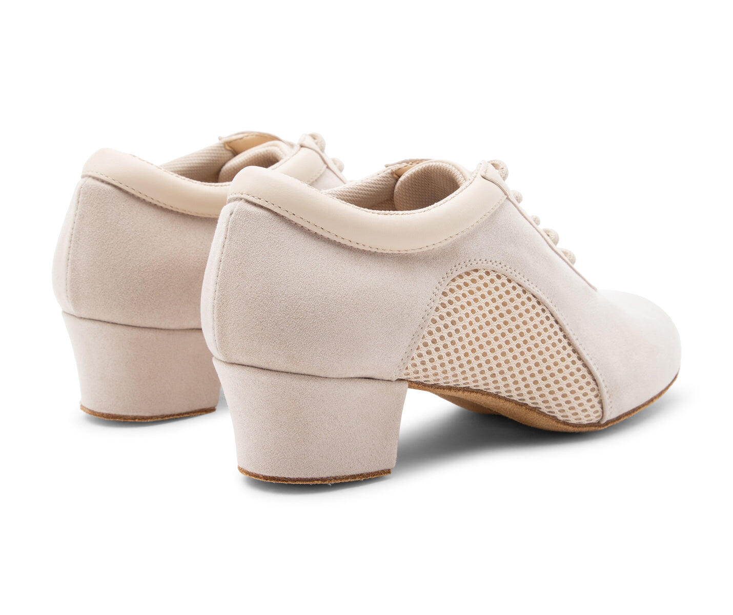 Balance Trainer-Tanzschuhe Wildleder - Absatz 4.0 cm block 4/5