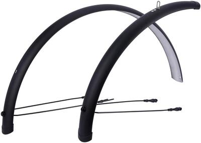 Contec spatbordset splash protect 24" 54 mm zwart mat