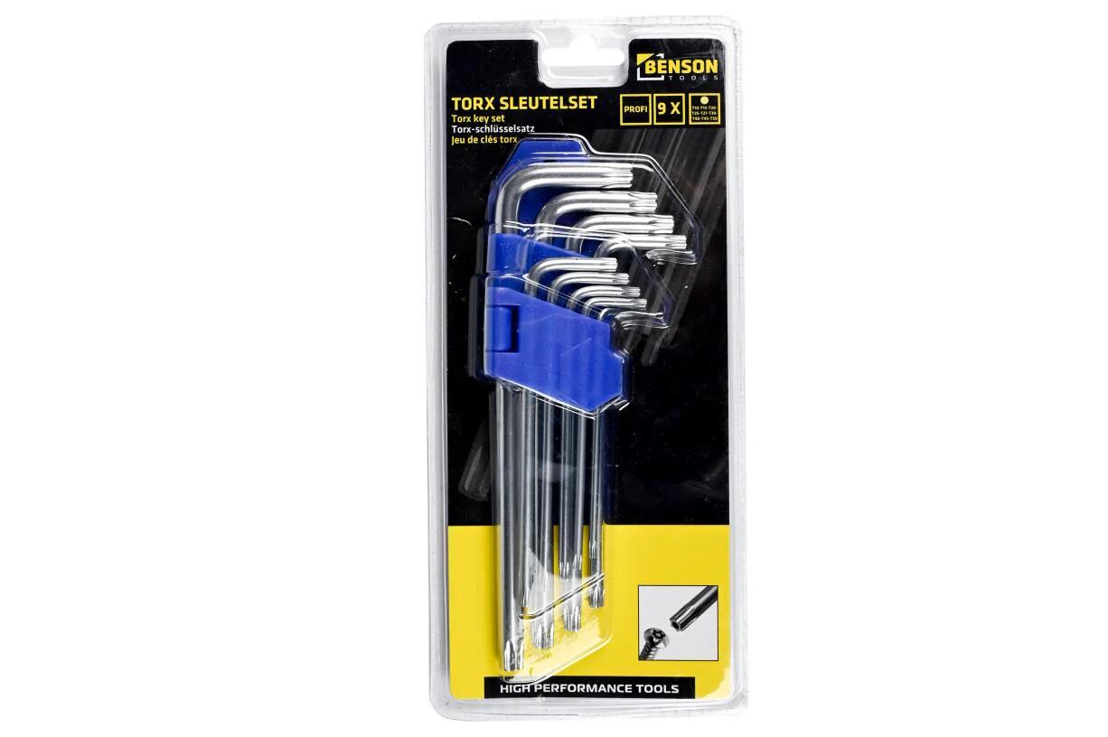 Jeu de clés Torx 9 pièces pour vélo 4/5
