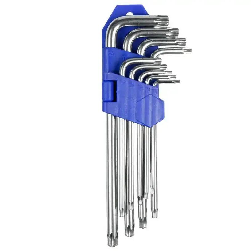 Комплект ключове Torx 9 части за велосипед