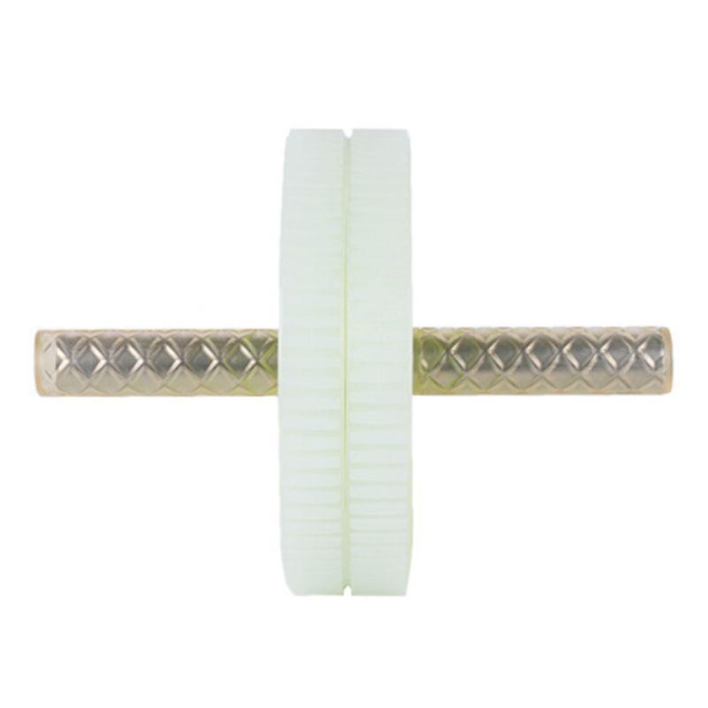 Doppio Ab Roller ProFit Verde Bianco Taglia Unica 4/6