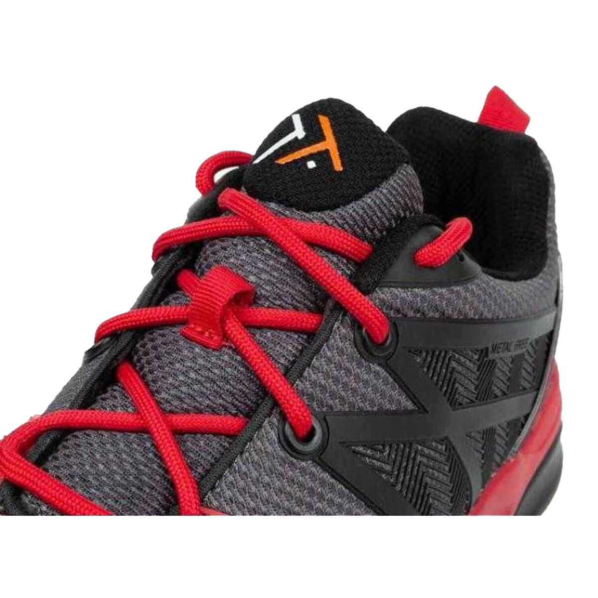 Chaussures De Sécurité MORTIFY Homme (Rouge / Gris) 3/5