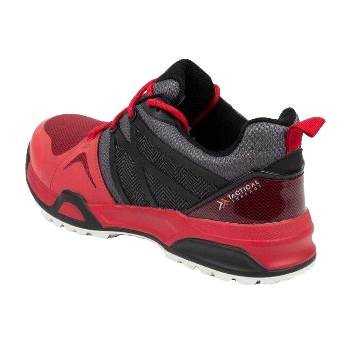 Chaussures De Sécurité MORTIFY Homme (Rouge / Gris) 2/5