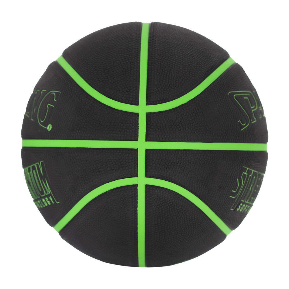 Basquetebol fantasma de rua (Preto / Verde) 2/3