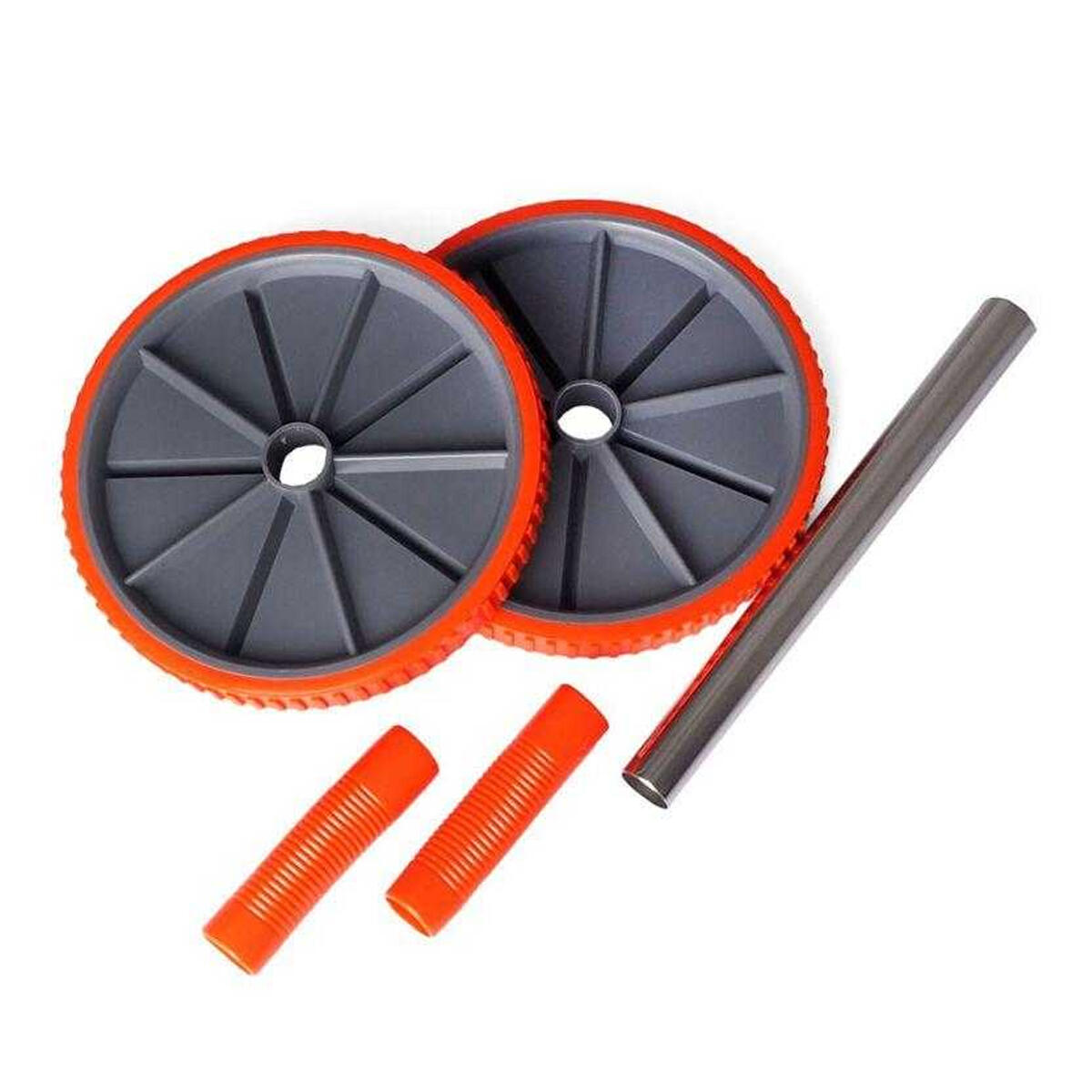 Roulette Pour Abdominaux DK (Orange / Gris) Taille unique 4/6