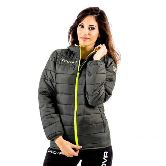 Veste Matelassée OLANDA Femme (Vert / Gris)