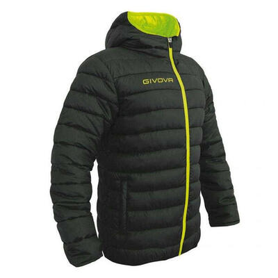 Dames olanda gewatteerd jack (groen/grijs)