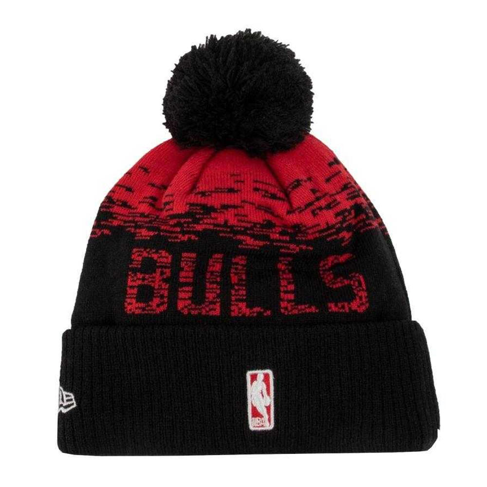 Gorro Beanie Diseño NBA para Adultos Unisex Negro, Rojo 2/2