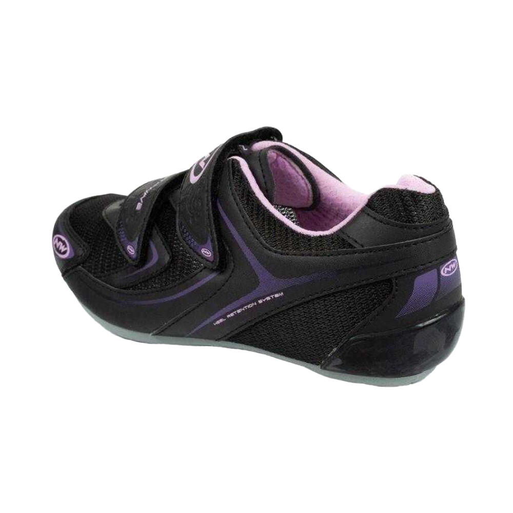 Chaussures Cyclisme ECLIPSE Femme (Noir / Rose) 2/6