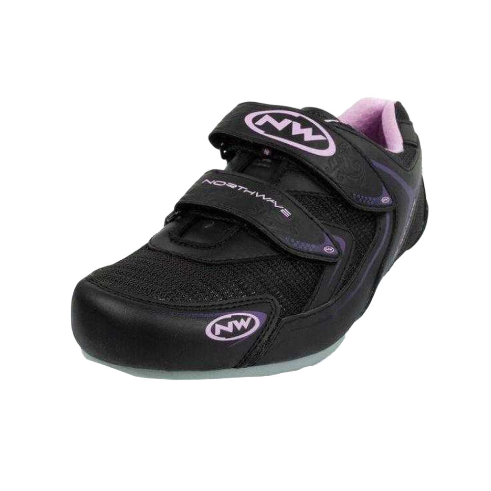 Chaussures Cyclisme ECLIPSE Femme (Noir / Rose) 4/6
