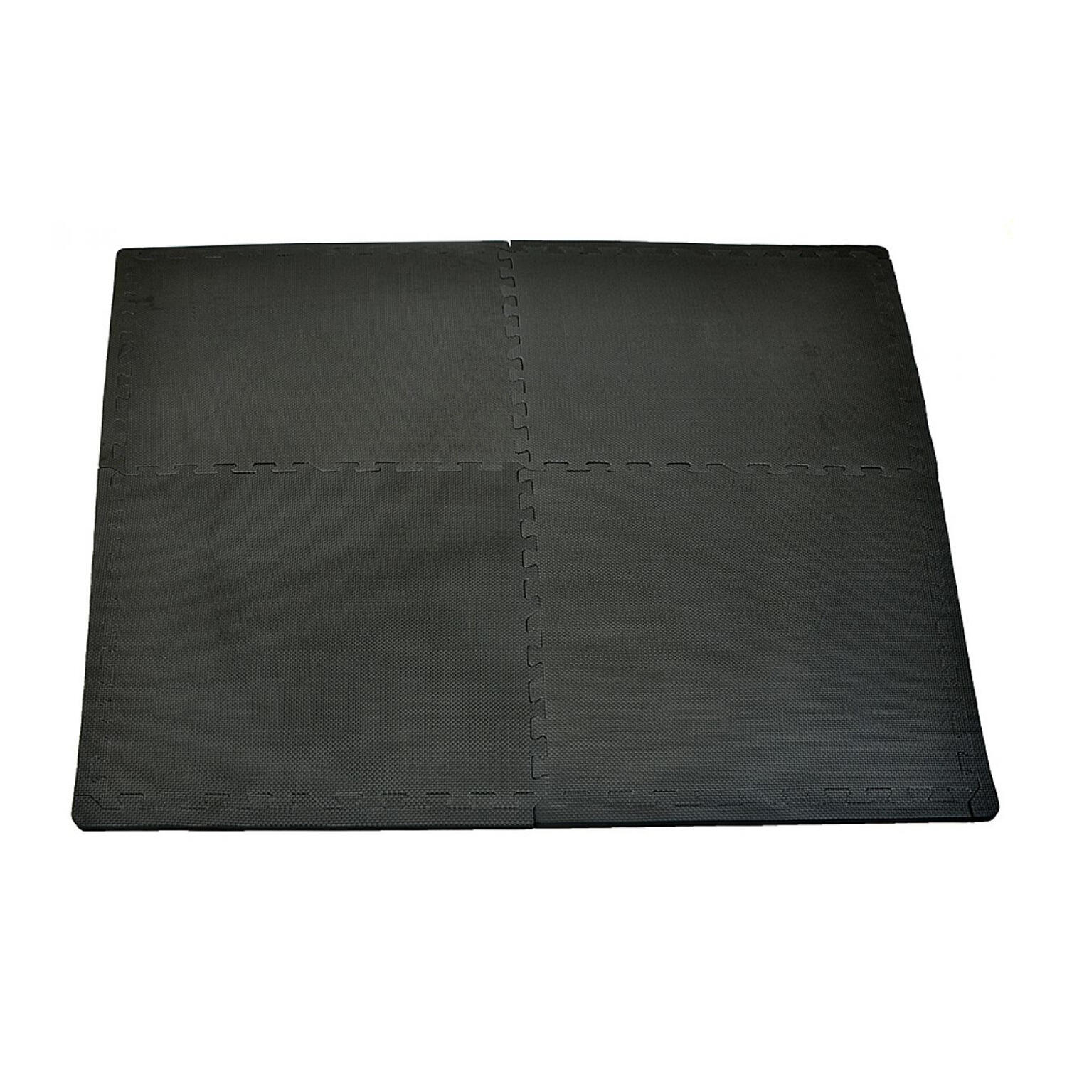 Tapis Puzzle Motif/style Uni (Noir) Taille unique 2/4