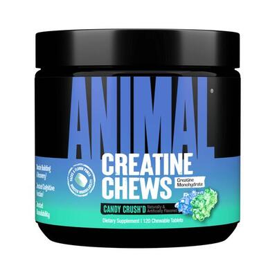 Universal nutrition animal creatine chews (120) fruit punch - creatine