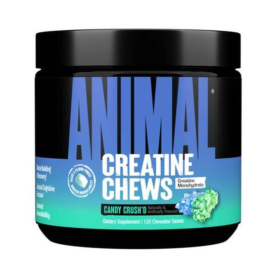 Universal Nutrition Animal Creatine Chews (120) Candy Crush\'d - Créatine
