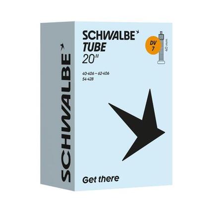 SCHWALBE Schlauch Nr.7 20 Zoll 40/62-406 DV 40 mm