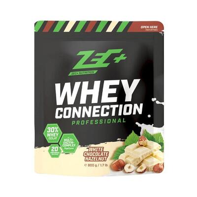 Zec+ whey connection professional (800g) chocolate - eiwitten - wei-eiwit mix