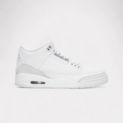 Zapatillas - Lifestyle - Air Jordan 3 Pure Money - Blanco/Plata