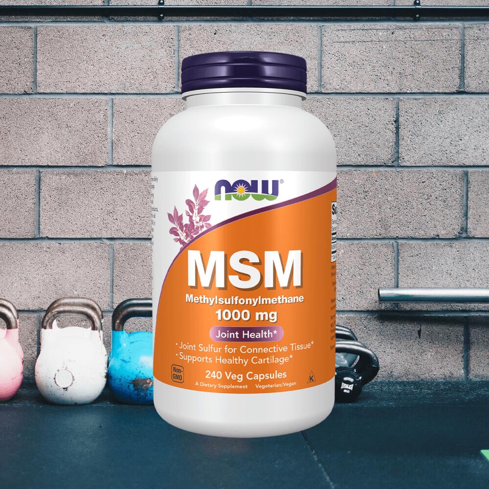 Now Foods MSM 1000mg (240 vcaps) Unflavoured 2/3