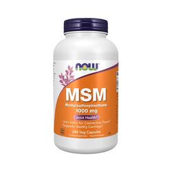 Now Foods MSM 1000mg (240 vcaps) Unflavoured - Vitamines, minéraux et santé