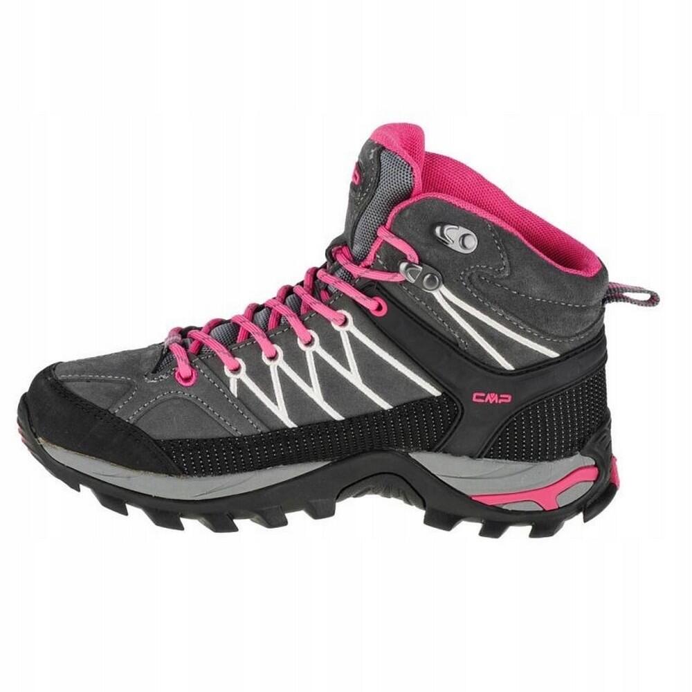 Botas a los Tobillos de Ante Rigel para Mujer Gris 2/4
