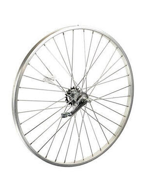 Roland achterwiel 26x1.75 zilver met shimano remnaaf