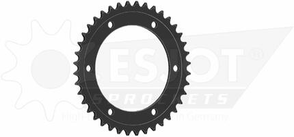 Esjot chain wheel 520 40z steel black
