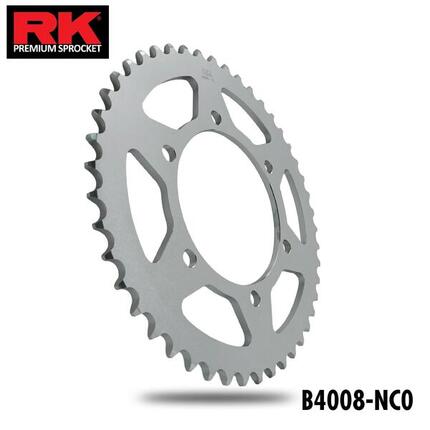 Rk chain wheel 520 42z steel silver