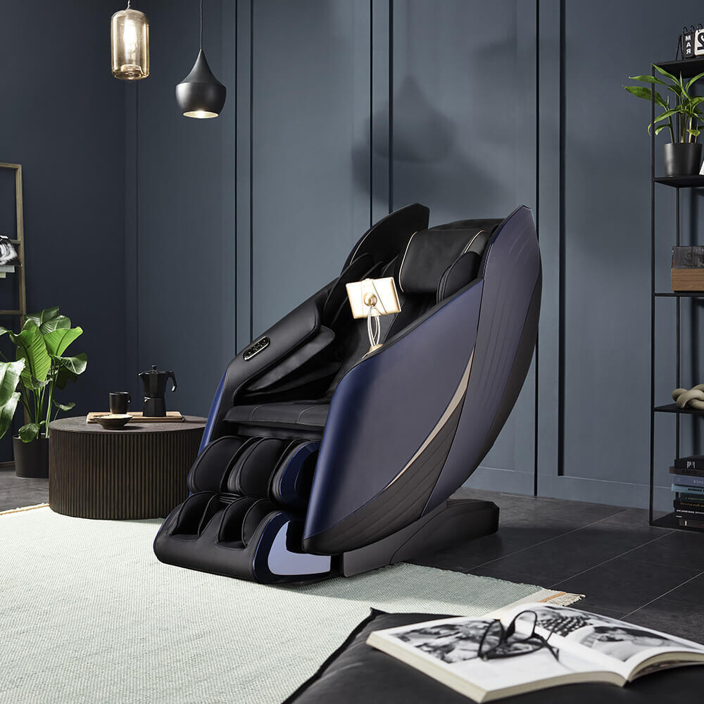 Massage chair with zero gravity function HYLOS - Blue