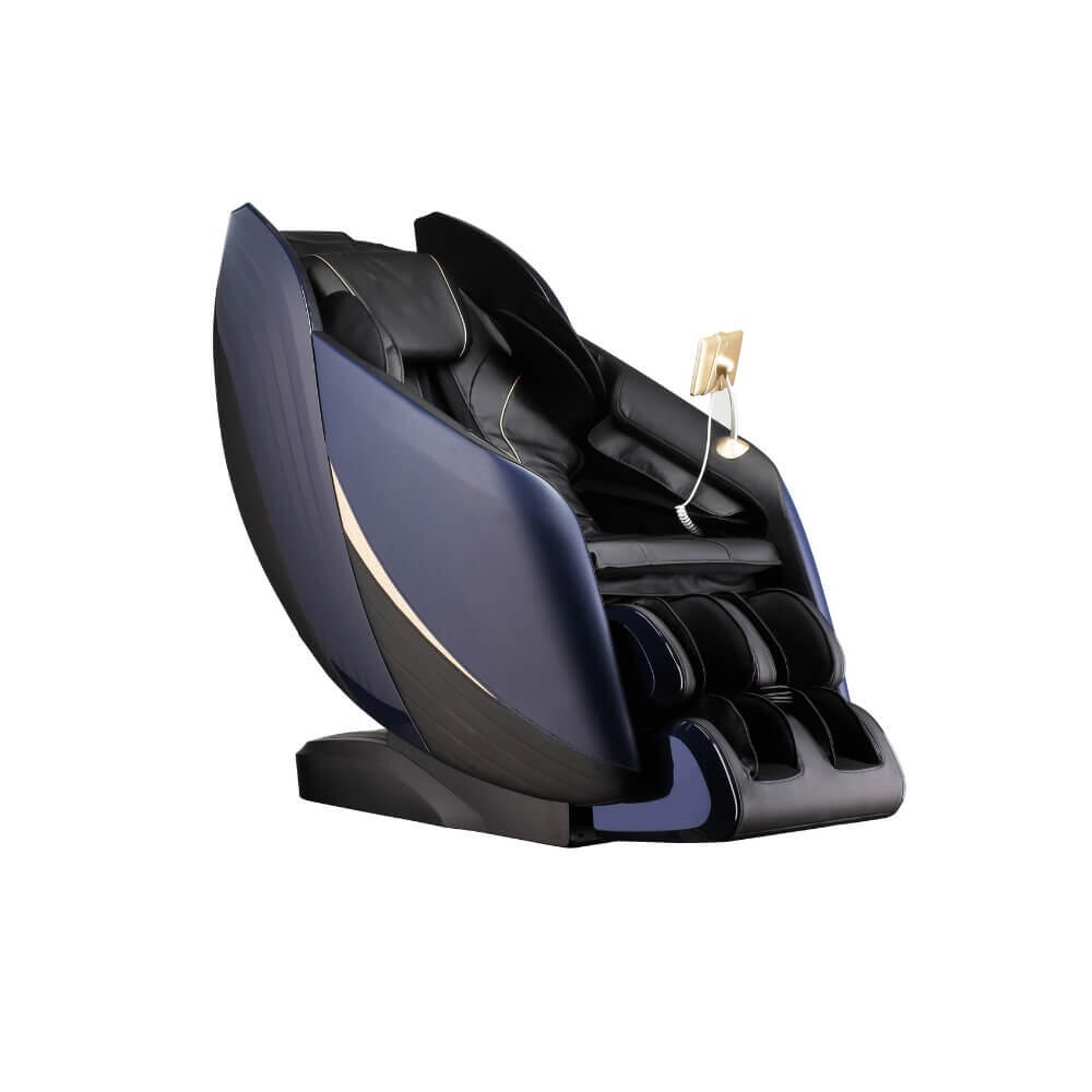 Fauteuil de massage HOME DELUXE avec fonction Zero Gravity HYLOS - Bleu 5/7