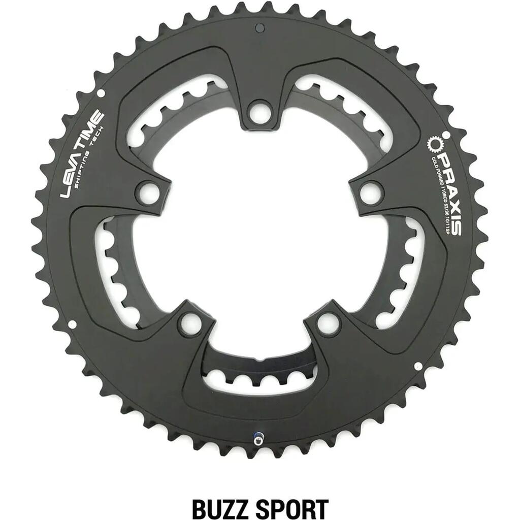 Praxis Top Buzz Sport Chainring 110BCD 52/36T Black