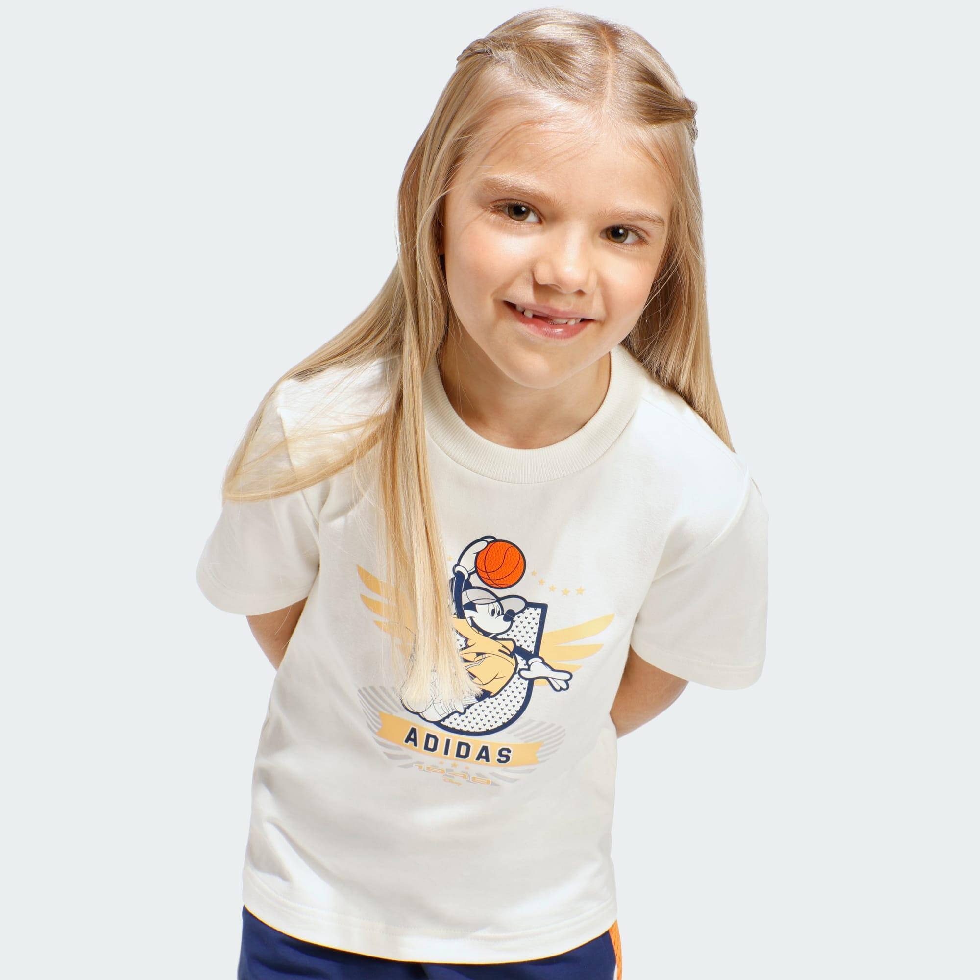 SET DI T-SHIRT ADIDAS DISNEY TOPOLINO 4/5
