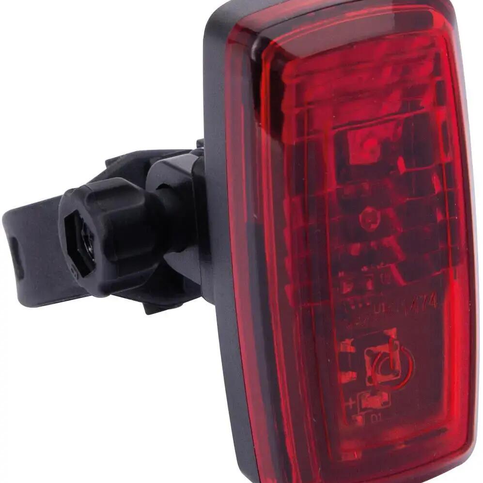 CONTEC TL-247 Slim rear LED bike light (battery-powered seatpost mount)