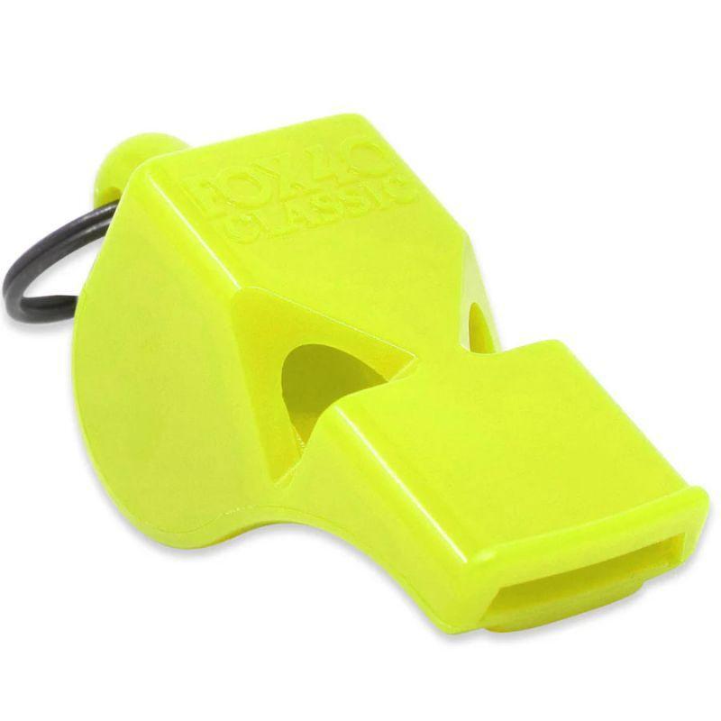Klassieke CMGveiligheidsfluit (Neon geel) 2/4