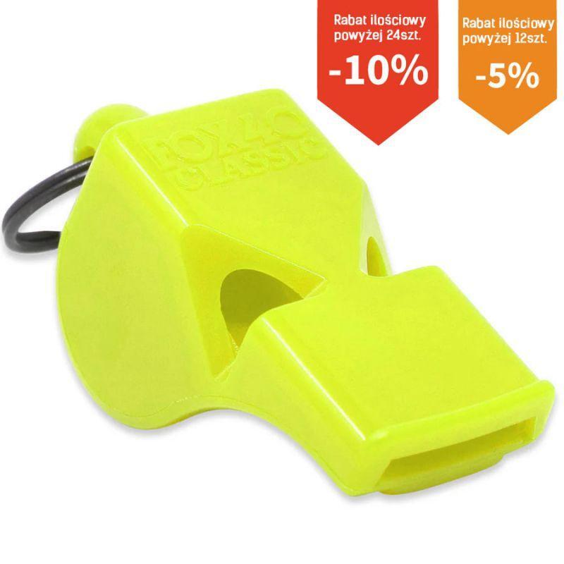 Klassieke CMGveiligheidsfluit (Neon geel) 4/4