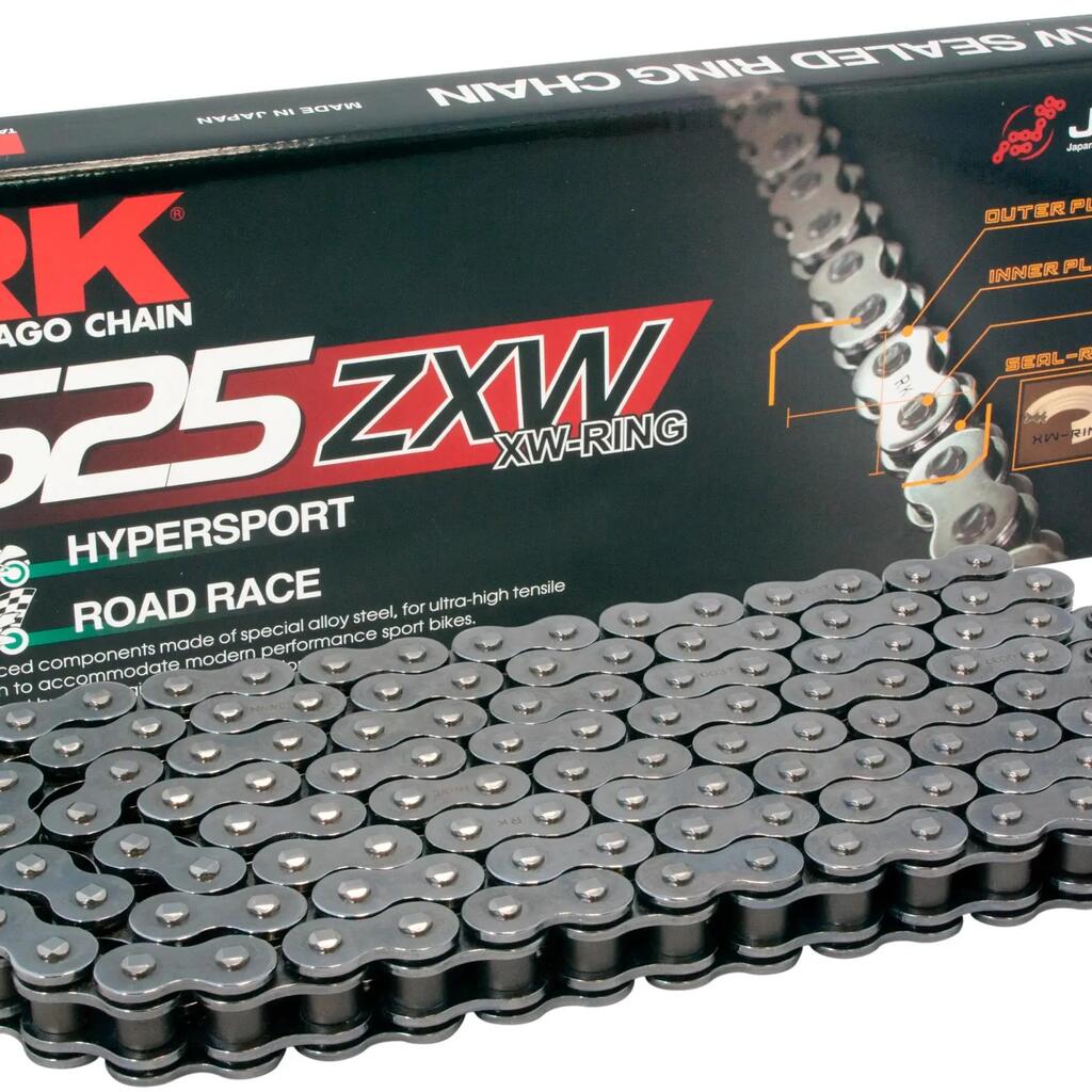 RK 525 ZXW 112 N Grey Open Bicycle Chain