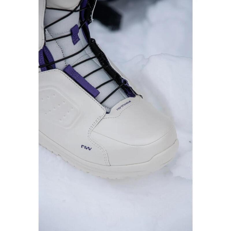 Boots snowboard Northwave Dahlia, Alb, Femei