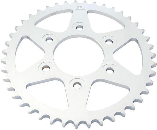 Koło łańcuchowe RK 530 43z stal srebrna
