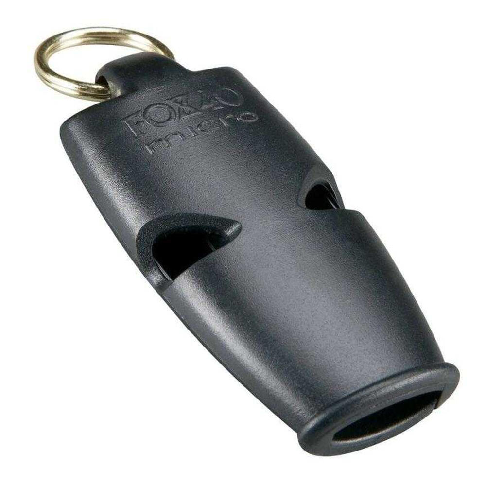 Micro Safety Whistle (Black)