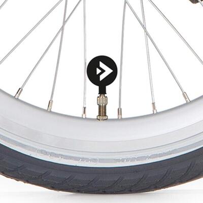 Tappo valvola Alpina nero opaco/bianco con logo.