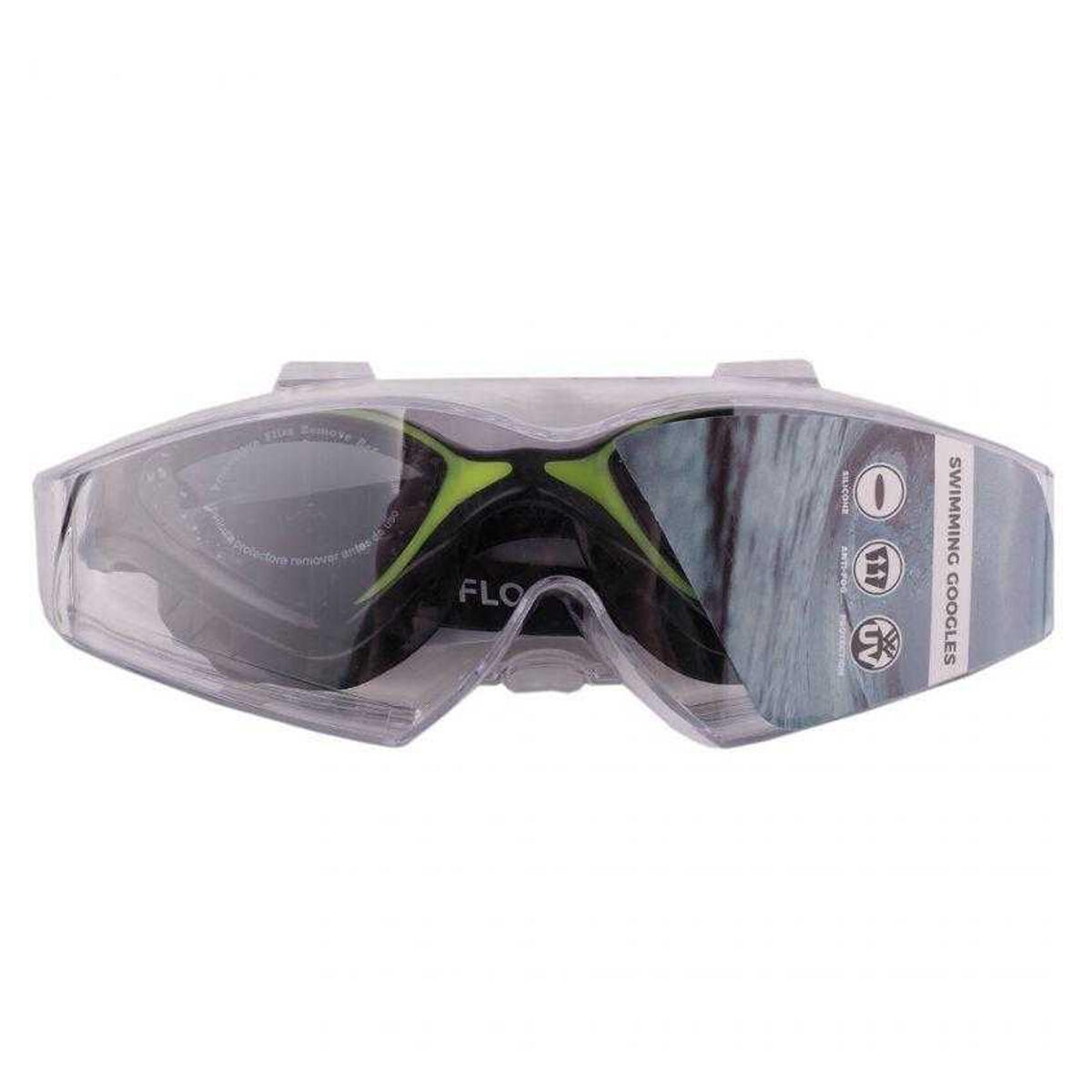 Occhialini Da Nuoto Crowell Flo Nero Verde 2/2