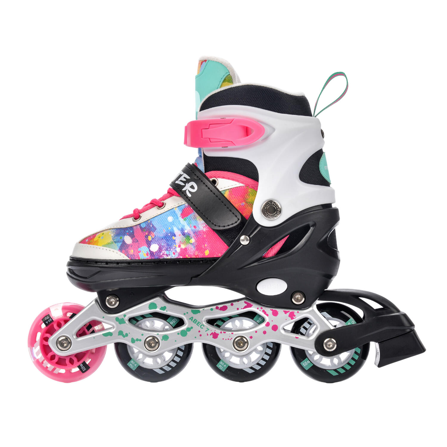 Rollerblade 4 In 1 Bambini Meteor Painter Multicolore 3/4