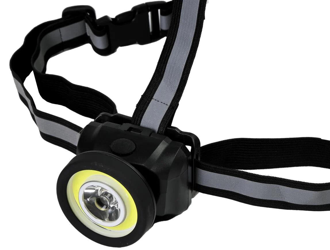 Chaleco para correr con iluminación de seguridad COB LED con reflectores 2/5