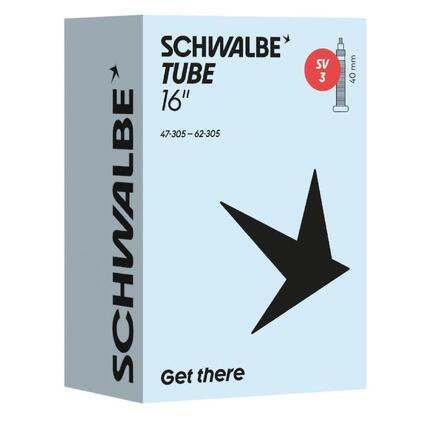 SCHWALBE SV3 dętka 16 cali (ETRTO 47/62-305) Presta 40 mm