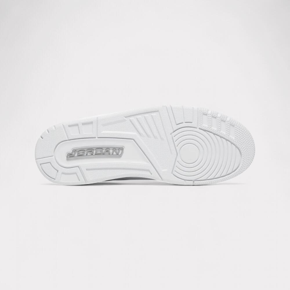 Schoenen - air jordan 3 pure money - wit/zilver 5/7