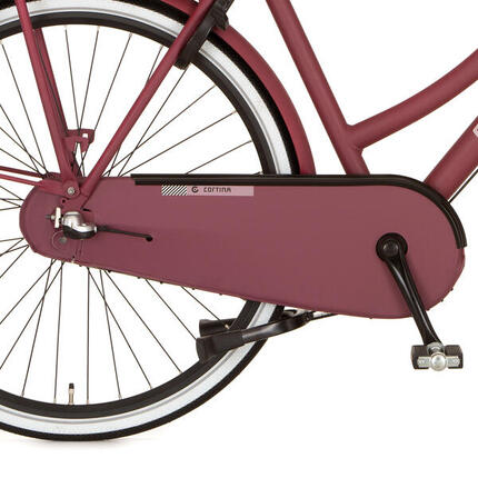 Cortina protège-chaîne U4 laqué framboise 28 pouces