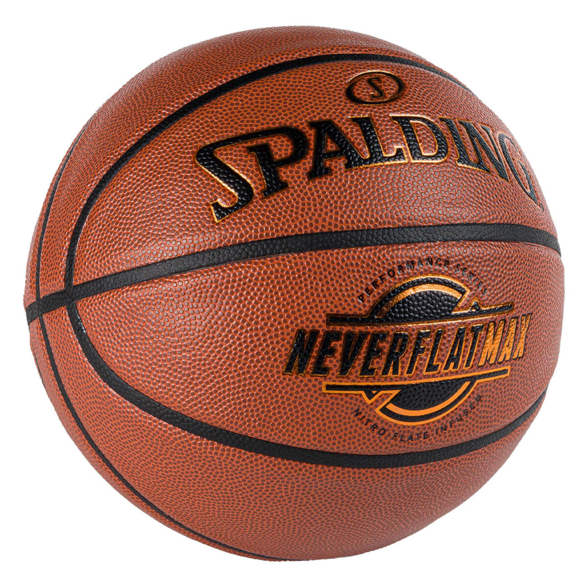 Ballon De Basket NEVERFLAT MAX (Marron) Taille 7 3/3