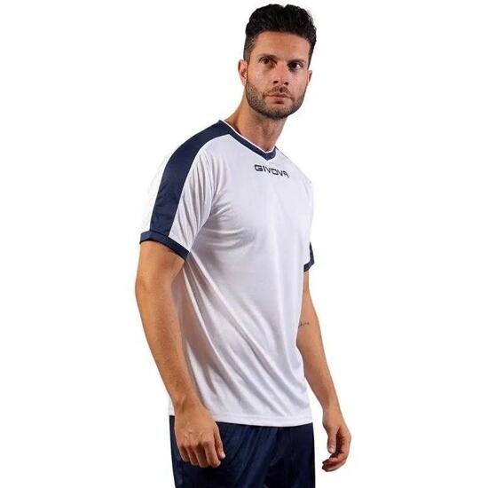 Tshirt REVOLUTION Homme (Blanc / Bleu)