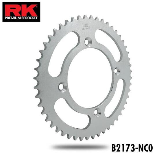 Koło łańcuchowe RK 420 60 zębów stal srebrna