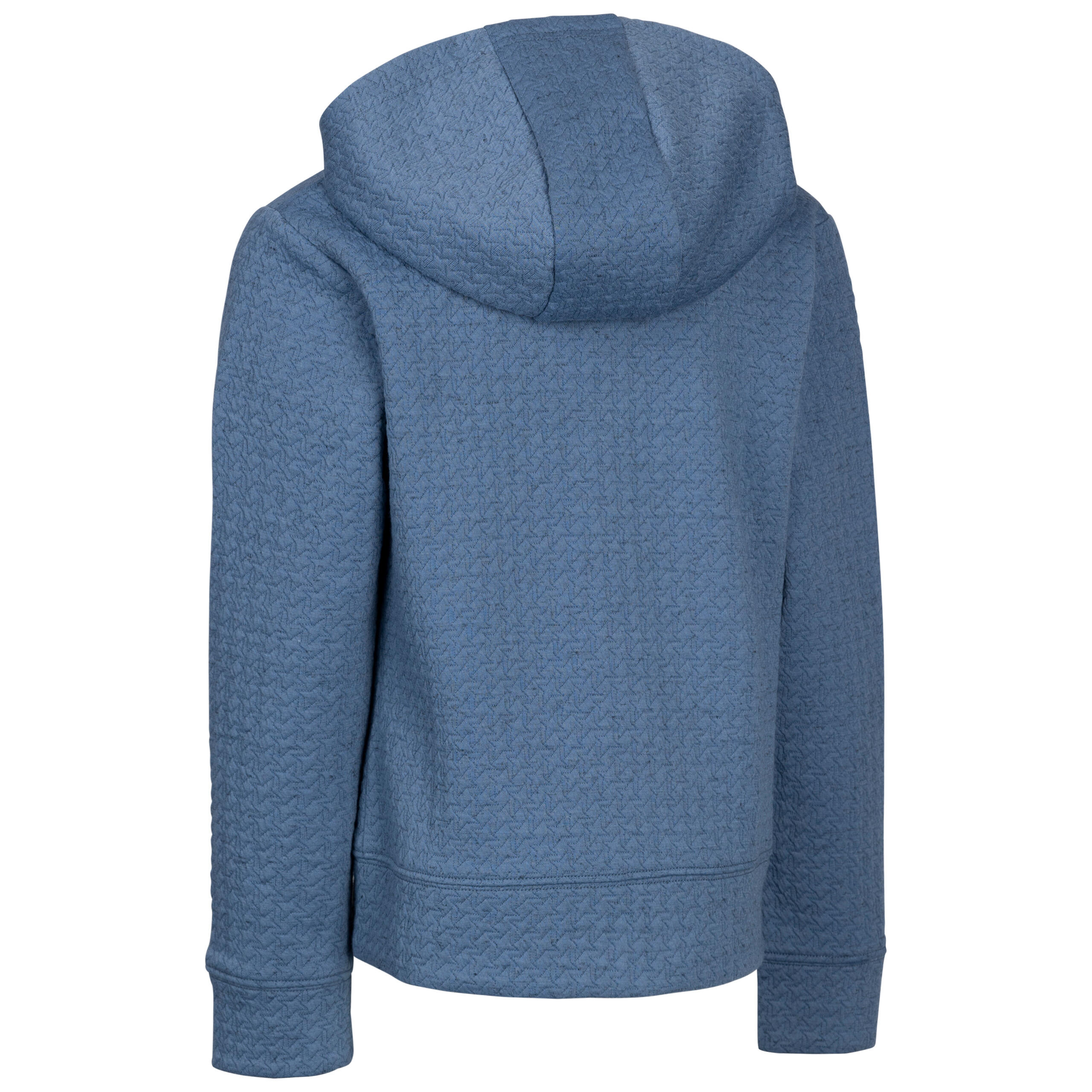 Trespass Winnie - Moletom Infantil com Capuz e Zíper Azul Denim 2/2