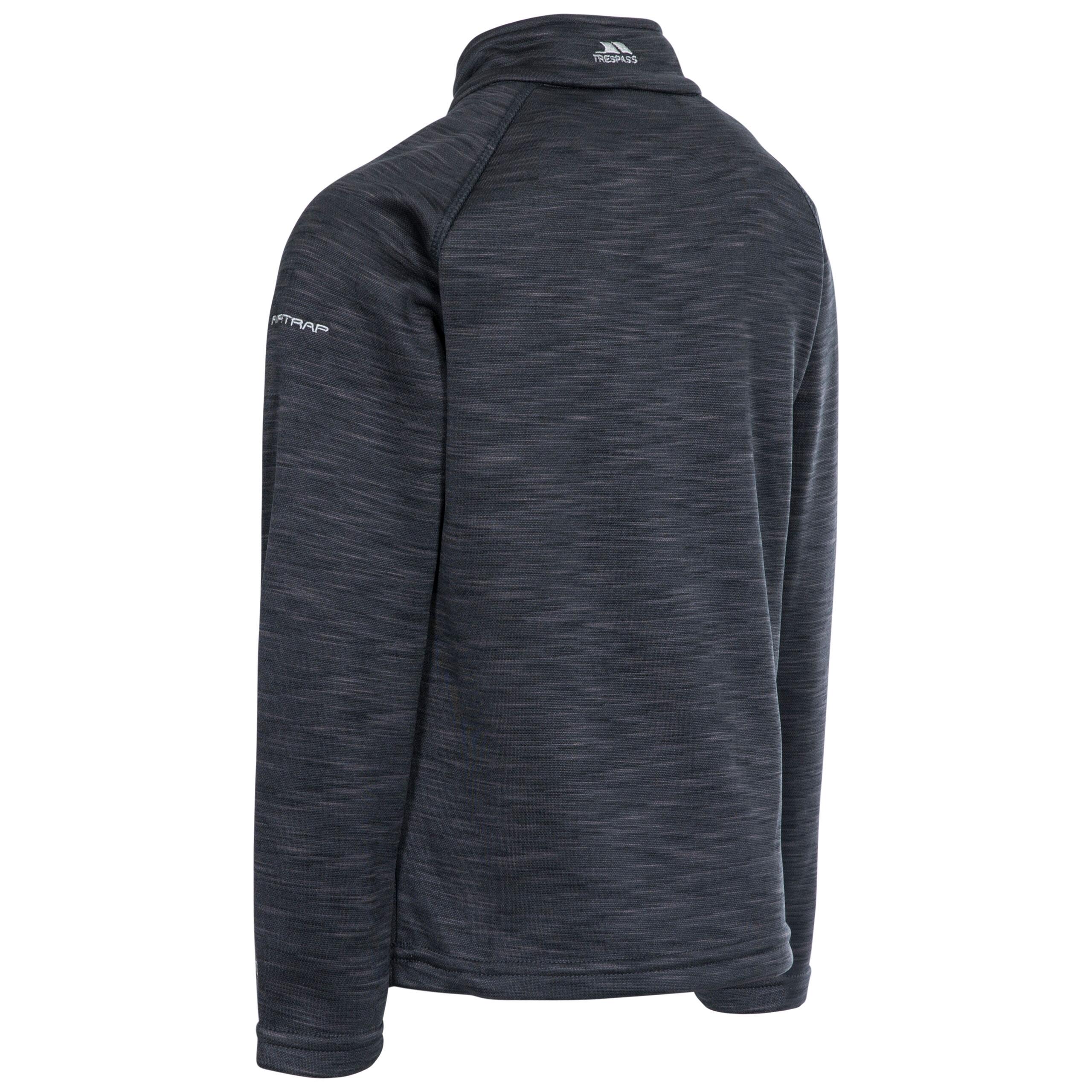 Boys 1/2 Neck Zip with Chin Guard Fleece - Edvin 2/5